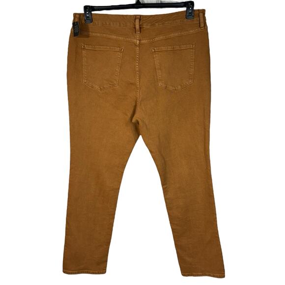 A.N.A. SZ 18W High-Rise Straight Jeans Stretch Zip-Fly Pockets Brown Sugar New - Picture 4 of 9